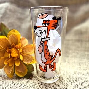 Vintage drinking glass - Cool Cat Pepsi collector series
